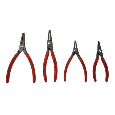 Knipex 4-Piece Circlip Plier Set, 250 mm Overall