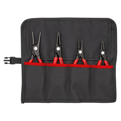 Knipex 4-Piece Circlip Plier Set, 250 mm Overall