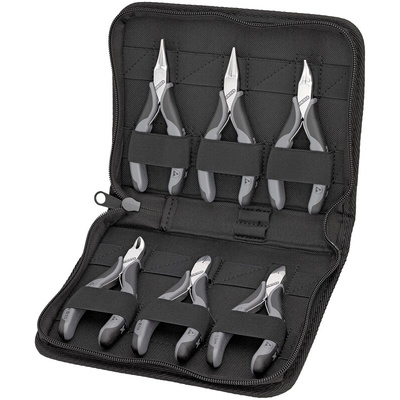Knipex 6-Piece Plier Set, ESD, 250 mm Overall
