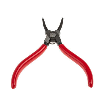 RS PRO Circlip Pliers, 135 mm Overall, Straight Tip