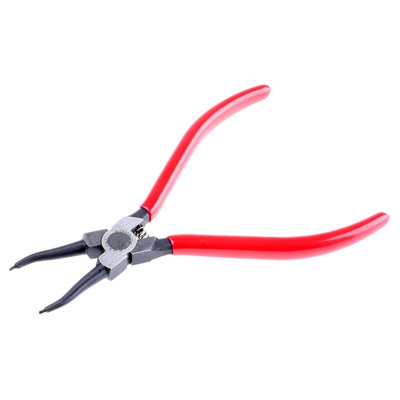 RS PRO Circlip Pliers, 175 mm Overall, Straight Tip