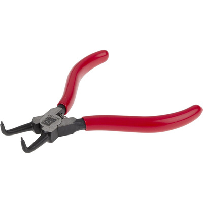 RS PRO Circlip Pliers, 125 mm Overall, Bent Tip