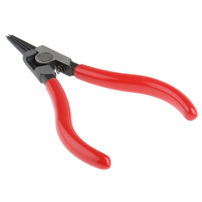 RS PRO Circlip Pliers, 135 mm Overall, Straight Tip
