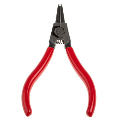RS PRO Circlip Pliers, 135 mm Overall, Straight Tip