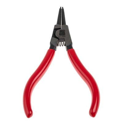 RS PRO Circlip Pliers, 135 mm Overall, Straight Tip