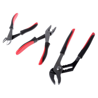 RS PRO 3-Piece Plier Set, 300 mm Overall