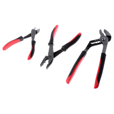 RS PRO 3-Piece Plier Set, 300 mm Overall