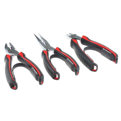 Facom 3-Piece Plier Set, 150 mm Overall
