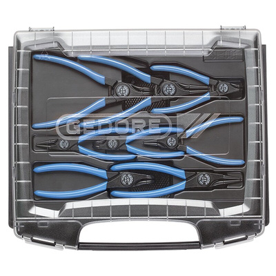 Gedore 8-Piece Circlip Plier Set, 250 mm Overall