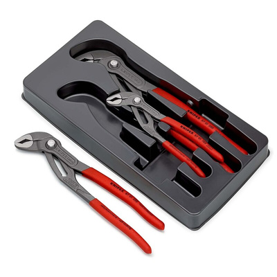 Knipex Cobra® 3-Piece Water Pump Plier Set, 300 mm Overall