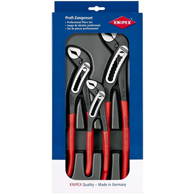 Knipex Alligator® 3-Piece Water Pump Plier Set, 180 → 300 mm Overall