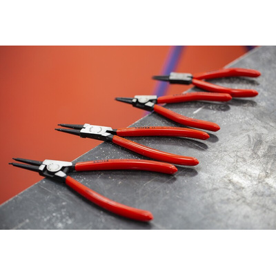 Knipex 4-Piece Circlip Plier Set, 180 mm Overall