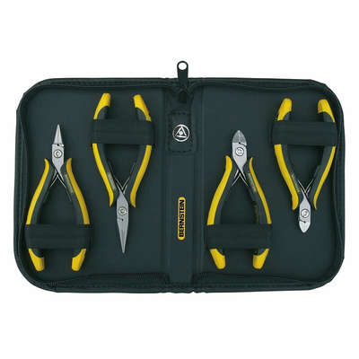 Bernstein 4-Piece Plier Set, ESD, 250 mm Overall