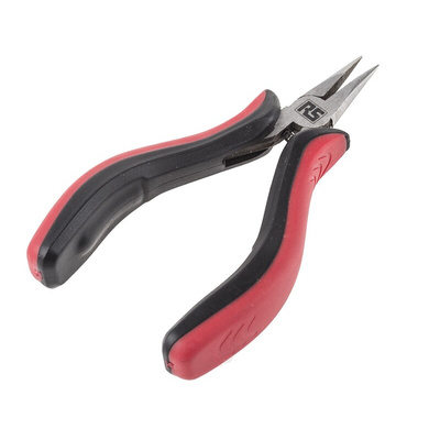 RS PRO Long Nose Pliers, 130 mm Overall, Straight Tip