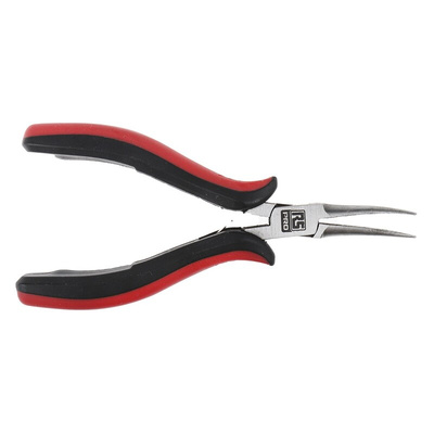 RS PRO Long Nose Pliers, 5.5 in Overall, Straight Tip