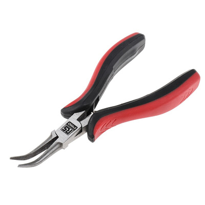 RS PRO Long Nose Pliers, 5.5 in Overall, Straight Tip