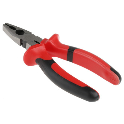 RS PRO Combination Pliers, 140 mm Overall, Straight Tip