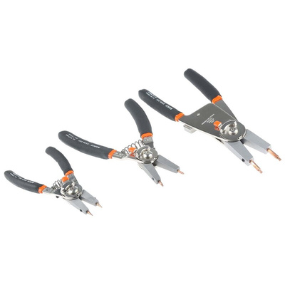 Bahco 3-Piece Circlip Plier Set, 300 mm Overall