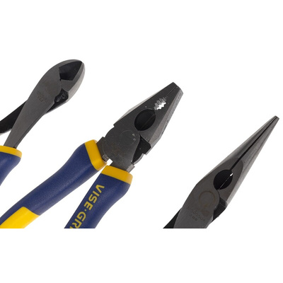 Irwin 3-Piece Plier Set, 250 mm Overall