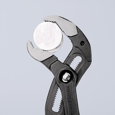 Knipex Cobra® XL Water Pump Pliers, 400 mm Overall, Flat, Straight Tip, 95mm Jaw