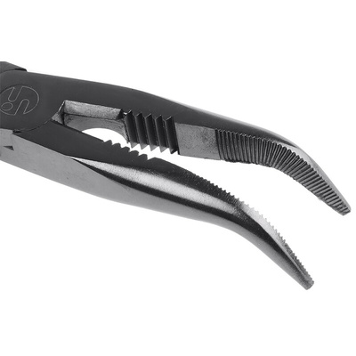 Penta MS13 Long Nose Pliers, 185 mm Overall, Bent Tip, VDE/1000V, 48mm Jaw