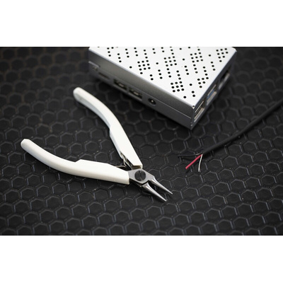 Lindstrom 7590 Electronics Pliers, Round Nose Pliers, 120 mm Overall, 20mm Jaw