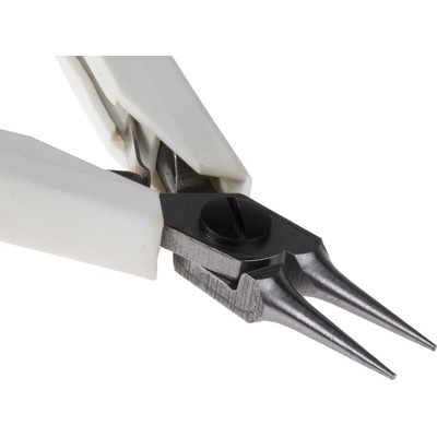 Lindstrom 7590 Electronics Pliers, Round Nose Pliers, 120 mm Overall, 20mm Jaw