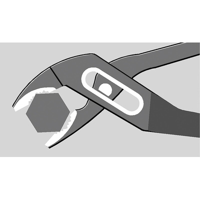 RS PRO Water Pump Pliers, 250 mm Overall