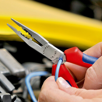 Knipex Combination Pliers, 160 mm Overall, Straight Tip