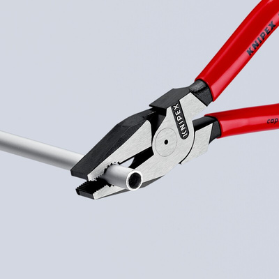 Knipex Combination Pliers, 225 mm Overall, Straight Tip