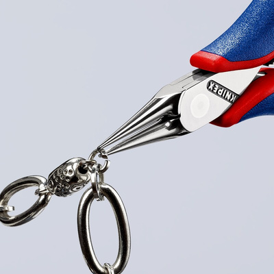 Knipex 35 32 Long Nose Pliers, 115 mm Overall, Straight Tip, 22.5mm Jaw