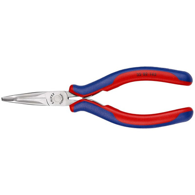 Knipex 35 82 Long Nose Pliers, 145 mm Overall, Straight Tip, 35mm Jaw