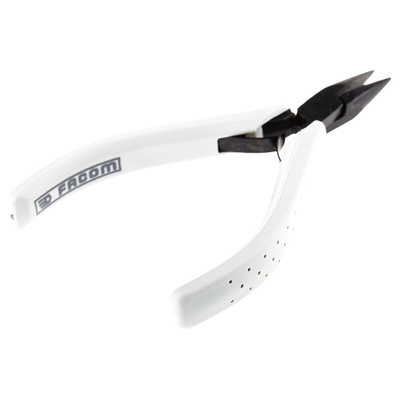 Facom Round Nose Pliers, 120 mm Overall, 26mm Jaw