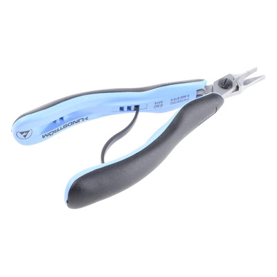 Lindstrom RX 7490 Electronics Pliers, Flat Nose Pliers, 146.5 mm Overall, Straight Tip, 20mm Jaw, ESD