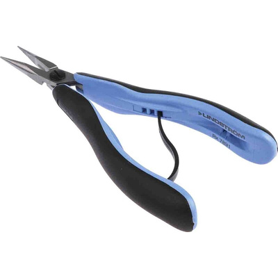 Lindstrom Long Nose Pliers, 158.5 mm Overall, Straight Tip, 32mm Jaw, ESD