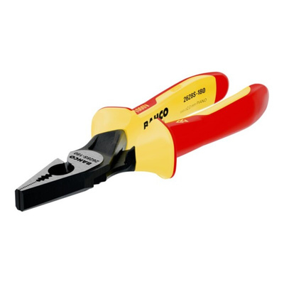 Bahco Combination Pliers, 200 mm Overall, Straight Tip, 39mm Jaw