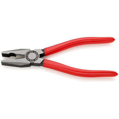 Knipex Combination Pliers, 200 mm Overall, Straight Tip