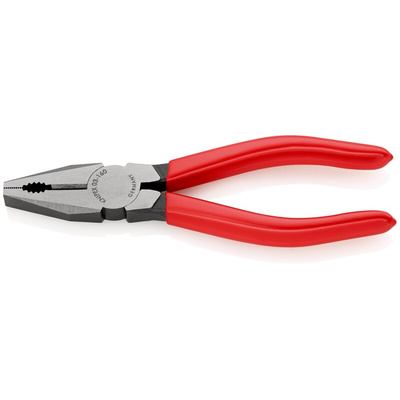 Knipex Combination Pliers, 160 mm Overall, Straight Tip