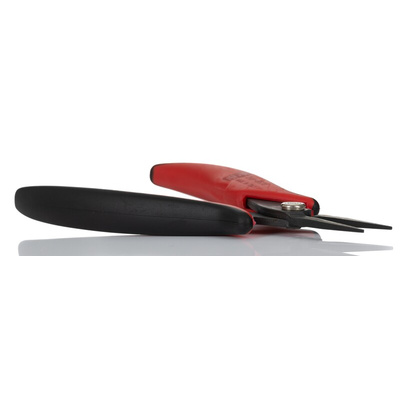RS PRO Long Nose Pliers, 160 mm Overall, Straight Tip, 28mm Jaw