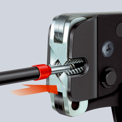 Knipex Crimping Tool, 190 mm Overall