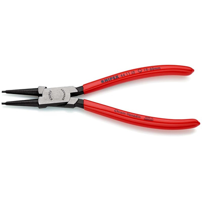 Knipex Circlip Pliers, 180 mm Overall, Straight Tip