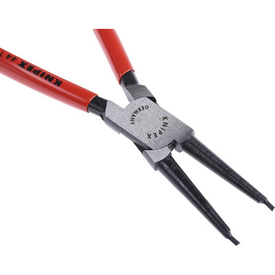 Knipex Circlip Pliers, 225 mm Overall, Straight Tip