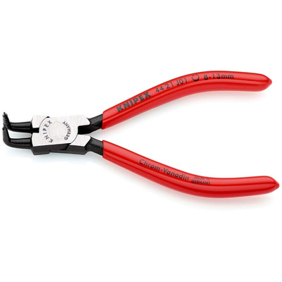 Knipex Circlip Pliers, 130 mm Overall, Angled Tip