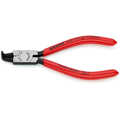 Knipex Circlip Pliers, 130 mm Overall, Angled Tip