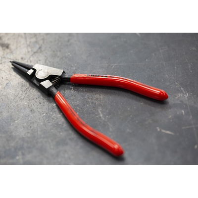 Knipex Circlip Pliers, 140 mm Overall, Straight Tip