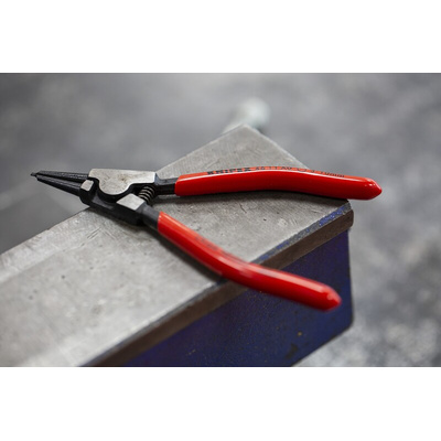 Knipex Circlip Pliers, 140 mm Overall, Straight Tip