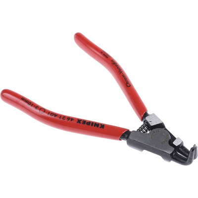 Knipex Circlip Pliers, 125 mm Overall, Angled Tip