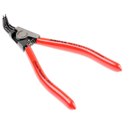 Knipex Circlip Pliers, 125 mm Overall, Angled Tip