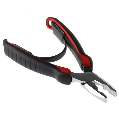 Facom Combination Pliers, 185 mm Overall, Straight Tip, 36mm Jaw