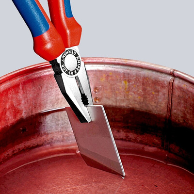 Knipex Combination Pliers, 200 mm Overall, Straight Tip